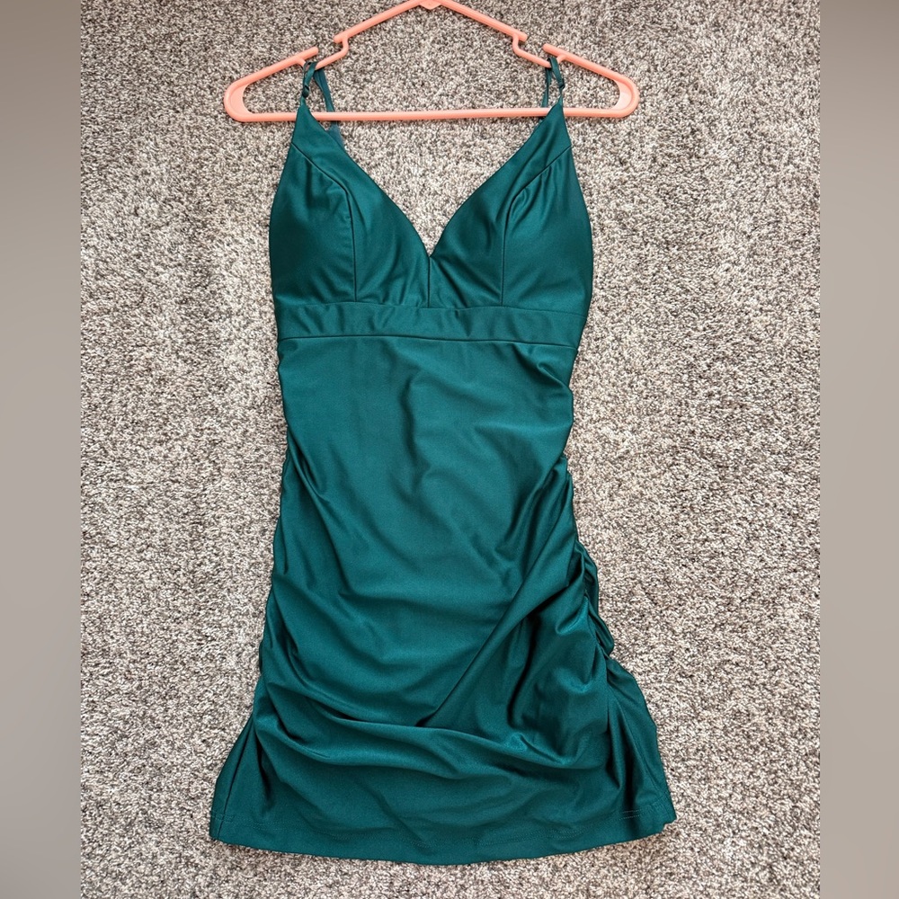 Emerald Green Homecoming Dress